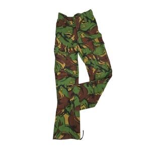 British Army Combat Trousers Authentic DPM Woodland Camouflage Camo Vintage 1960